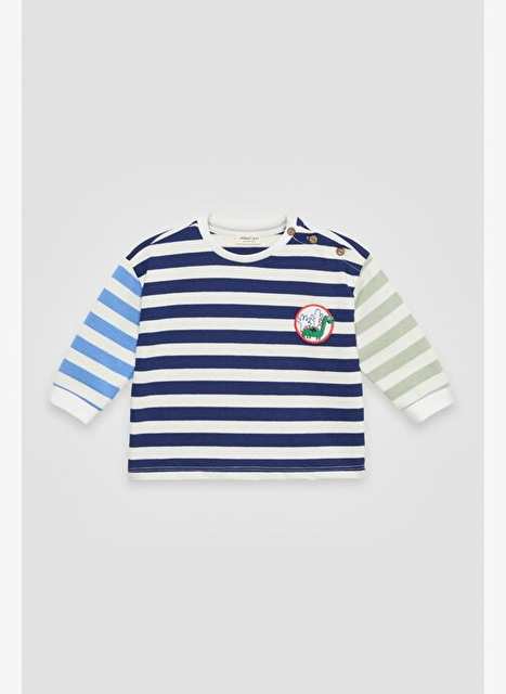 BG Store Men's Baby Striped Sweatshirt Team