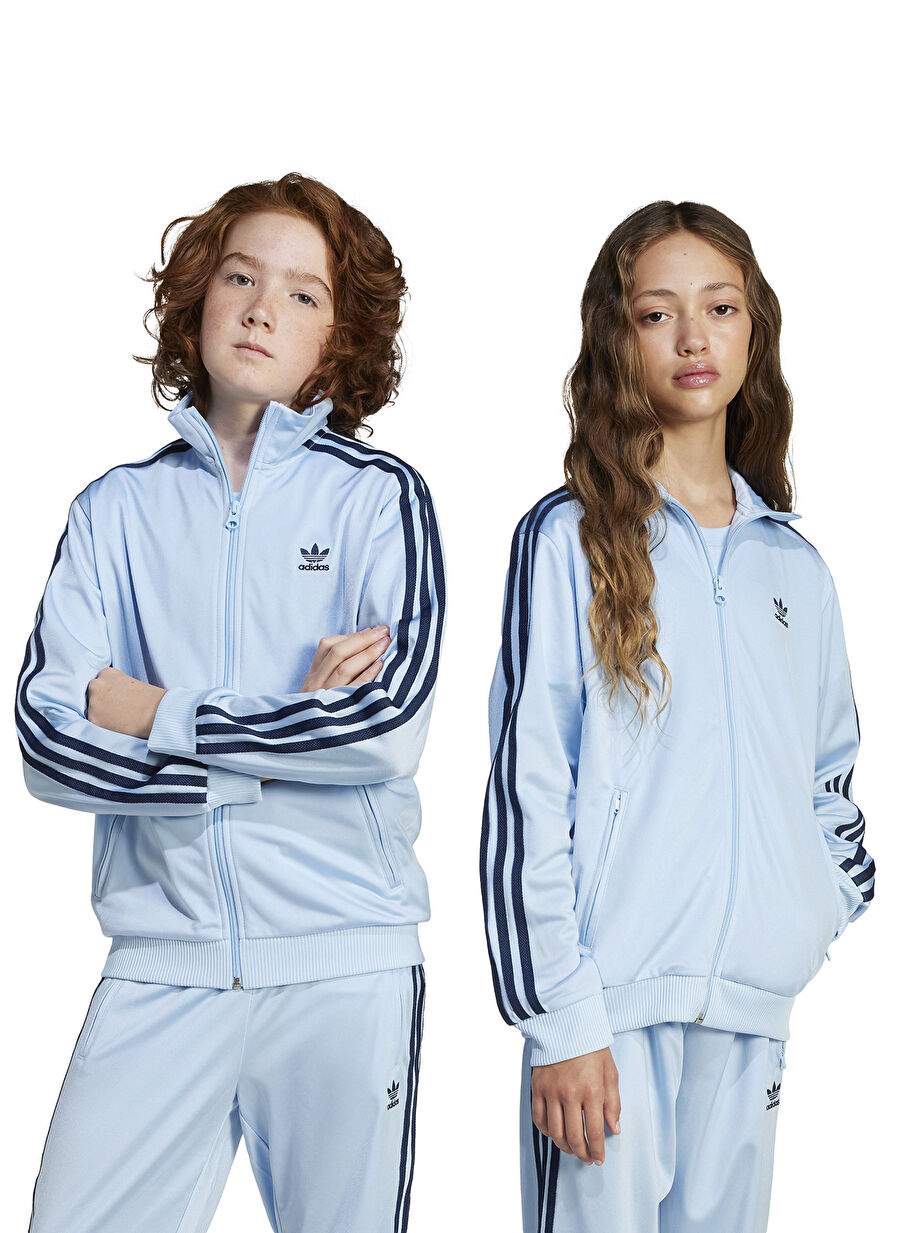 Adidas Ack Mavi Erkek Cocuk Cizgili Esofman Ustu Jd1621 Firebird Top — Product image 4 of 5