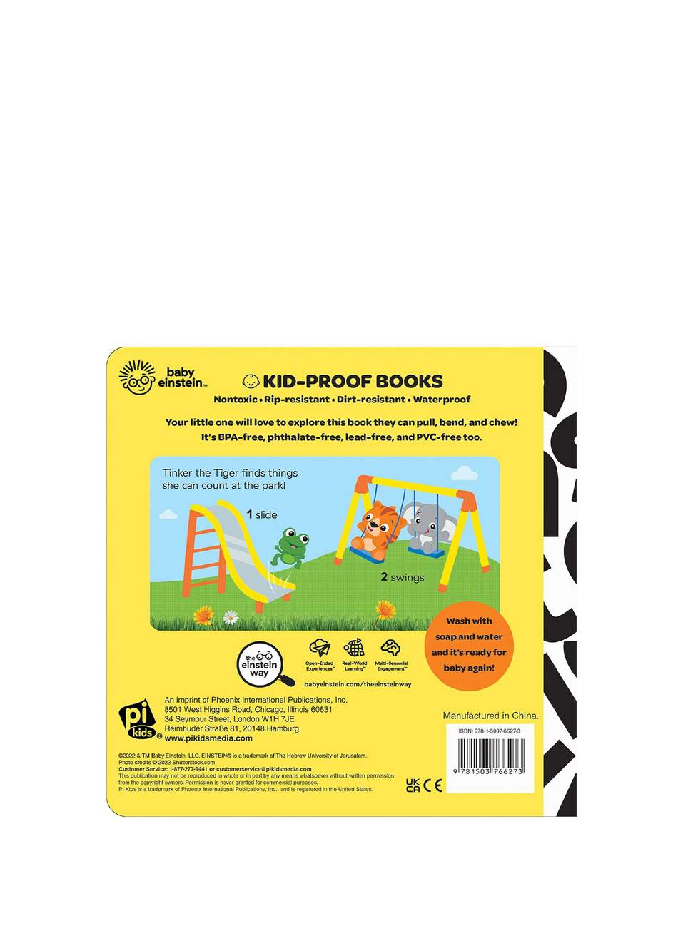 Baby Einstein: Kid-Proof Books: Let's Count Çocuk Yabancı Dil Kitabı — صورة المنتج 4 من 4