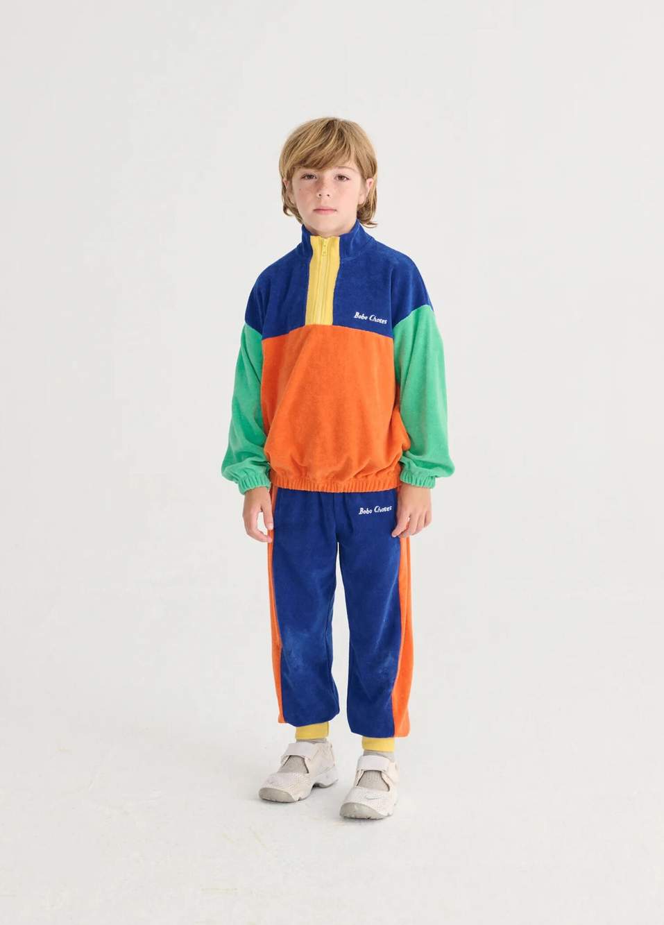 Terry Koy Blue Unisex Kids Sweatpants — صورة المنتج 3 من 3