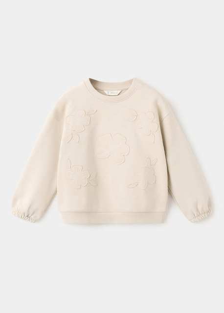 Embroidered cotton sweatshirt