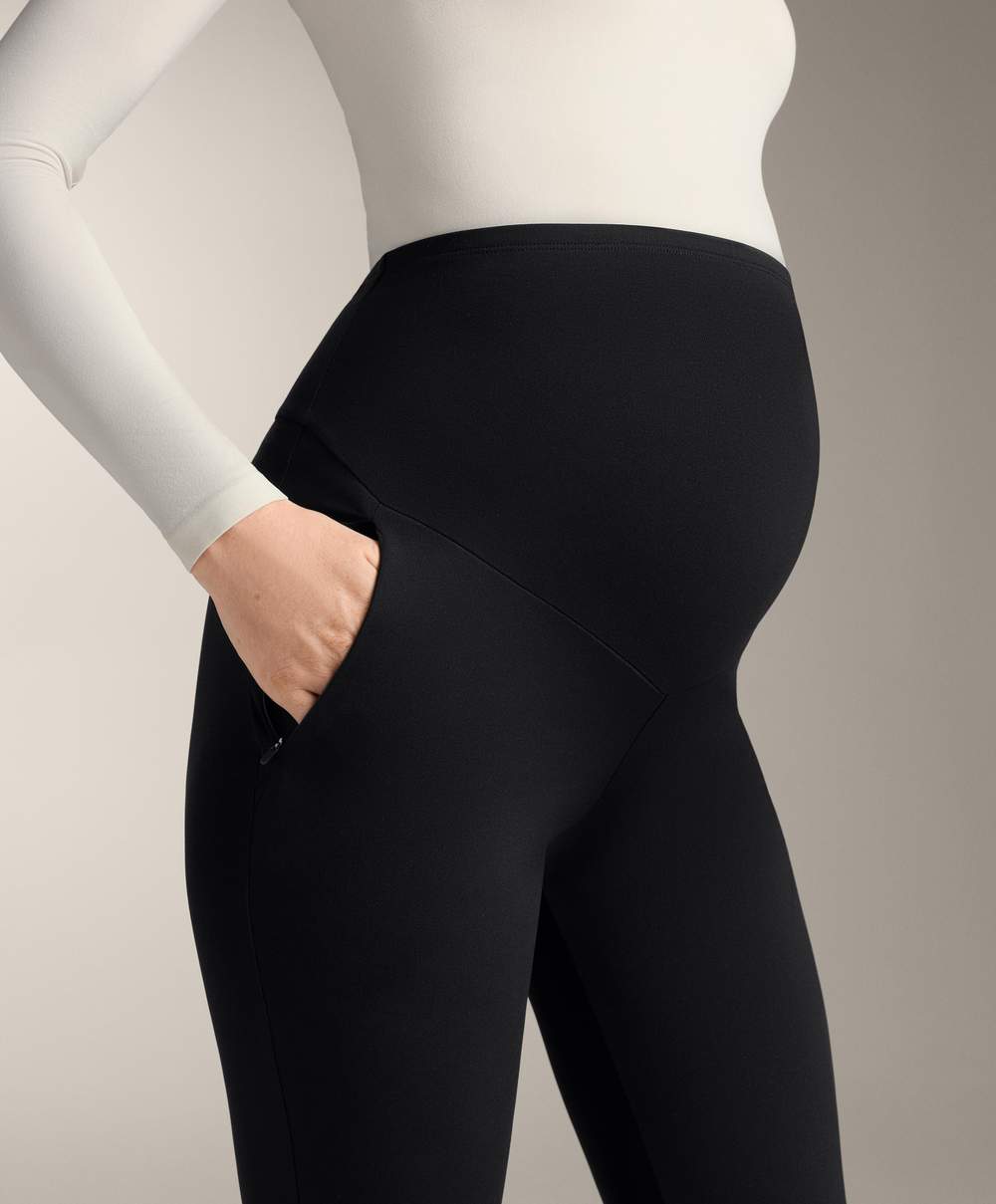 Warm 70cm ankle-length maternity leggings — صورة المنتج 3 من 13