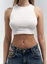 Fleur Fitli Weightlifting Collar White Crop — Product image 7 of 35
