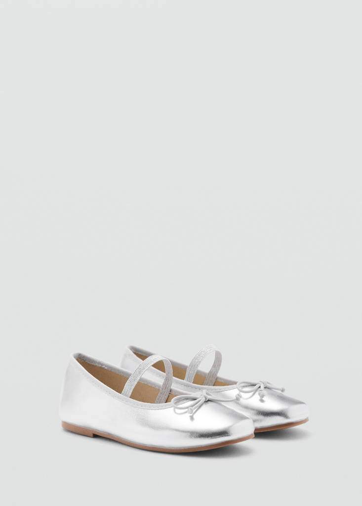 Ballet flats with metallic strap — Product image 3 of 5