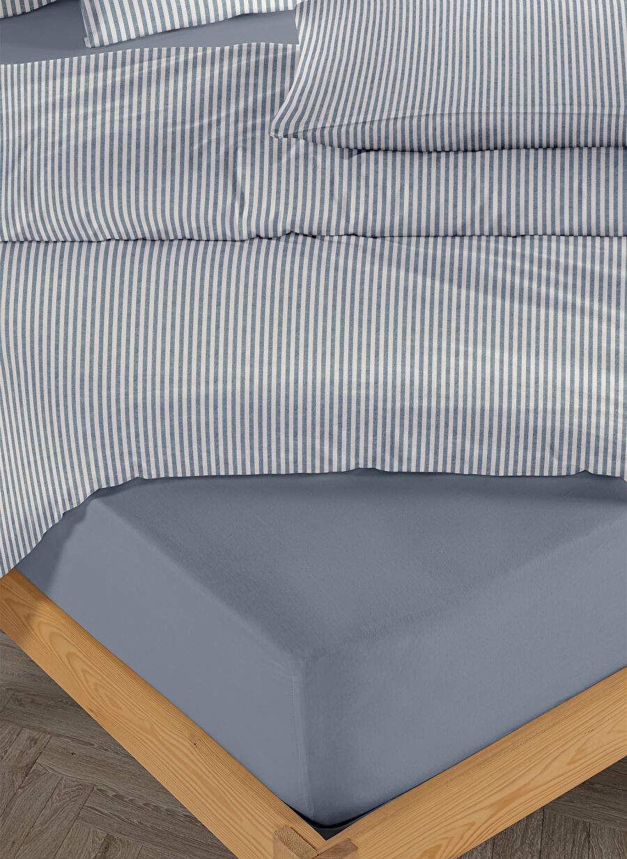 Monolisse Lacivert Nevresim Takm Ipligi Boyal Nevresim Takm Cift Kisilik Lacivert — Product image 3 of 4