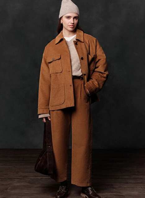 Fitted Velvet Oversize Jacket Tile