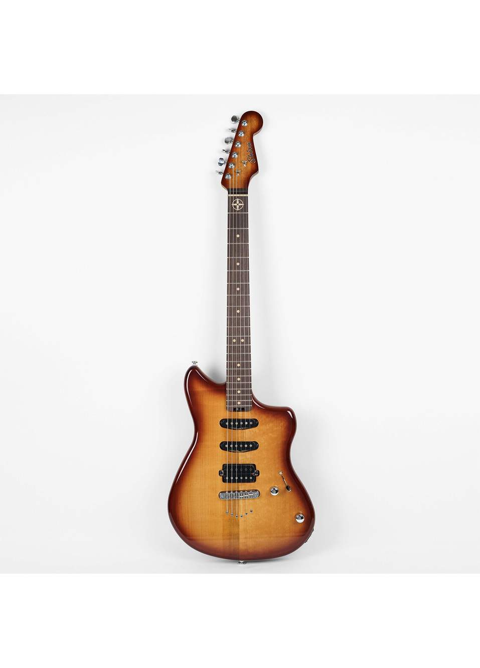Shira Vontura Tobacco Burst Elektro Gitar — صورة المنتج 4 من 7