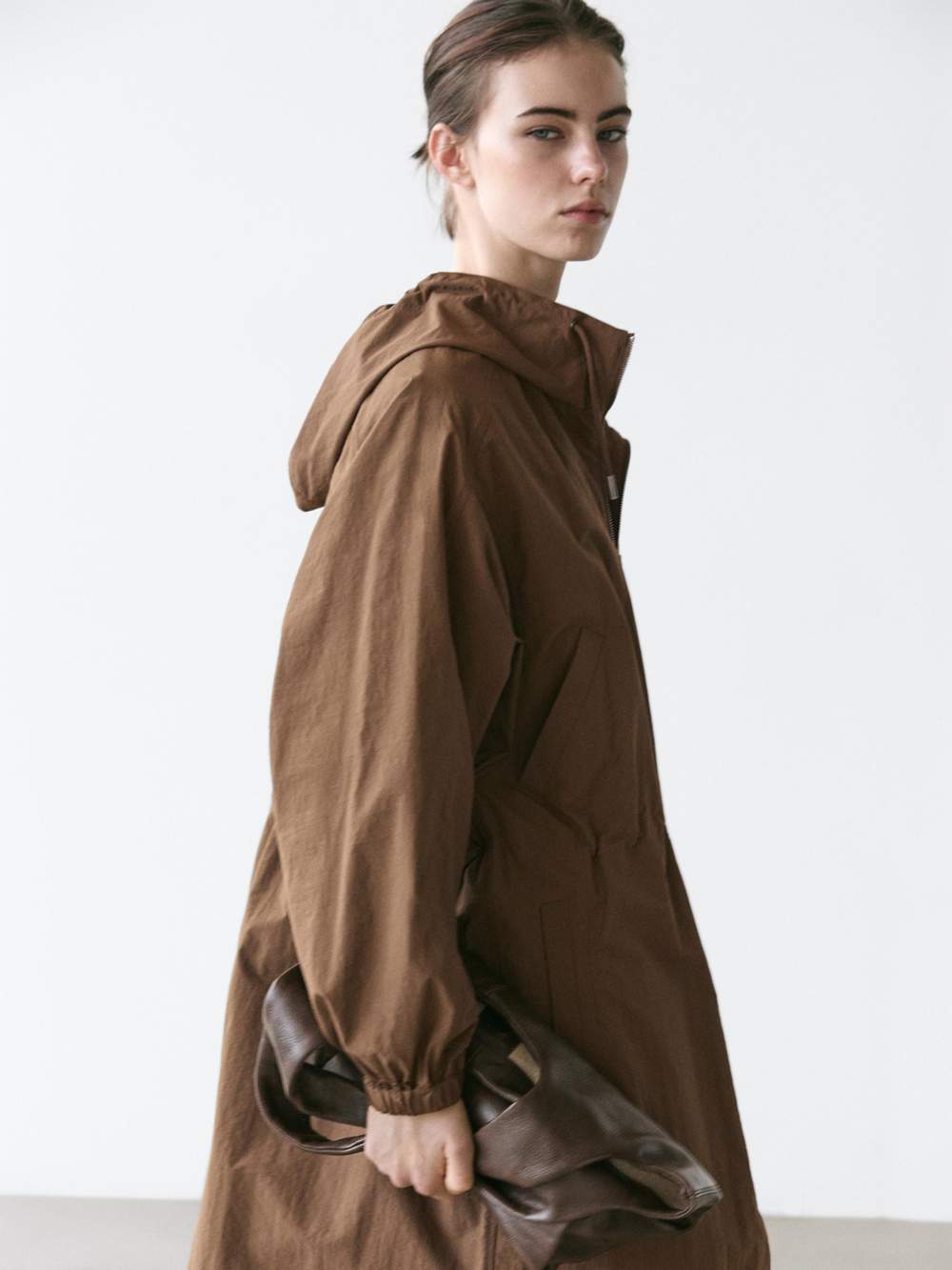 Long technical fabric parka — Product image 17 of 20