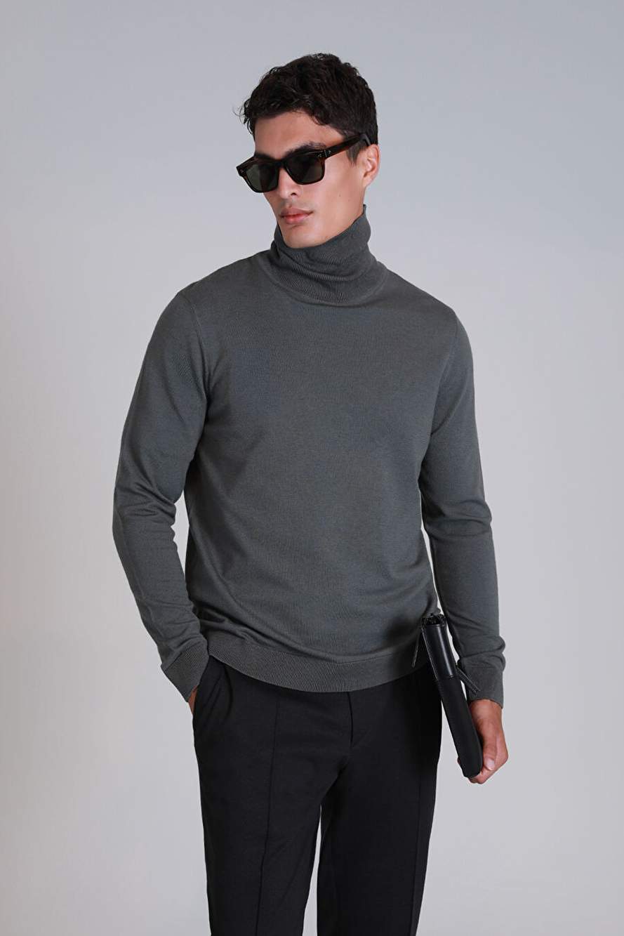 Sol Erkek Kazak Haki — Product image 5 of 6