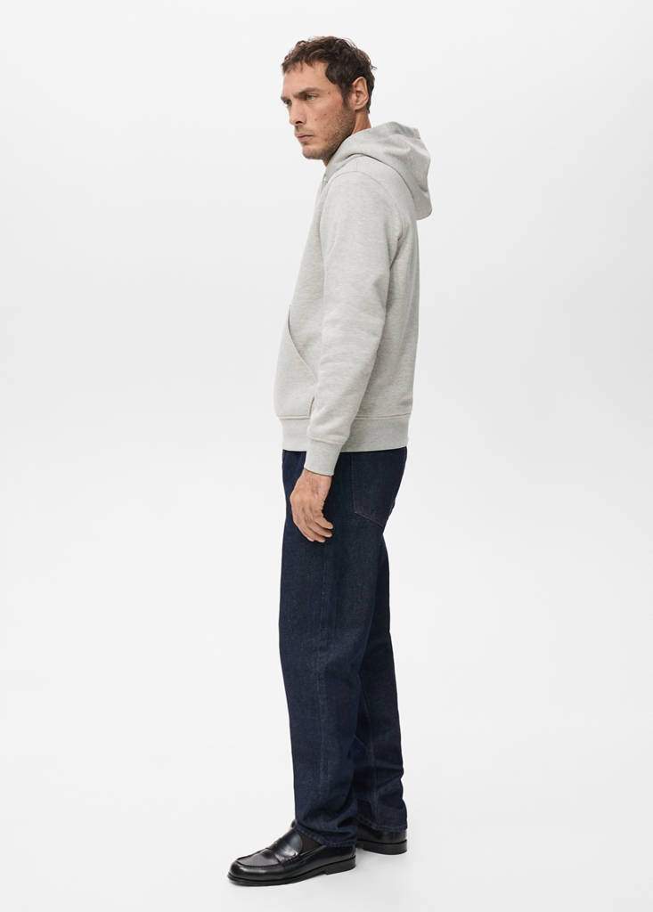 Cotton hooded sweatshirt text — Product image 17 of 19