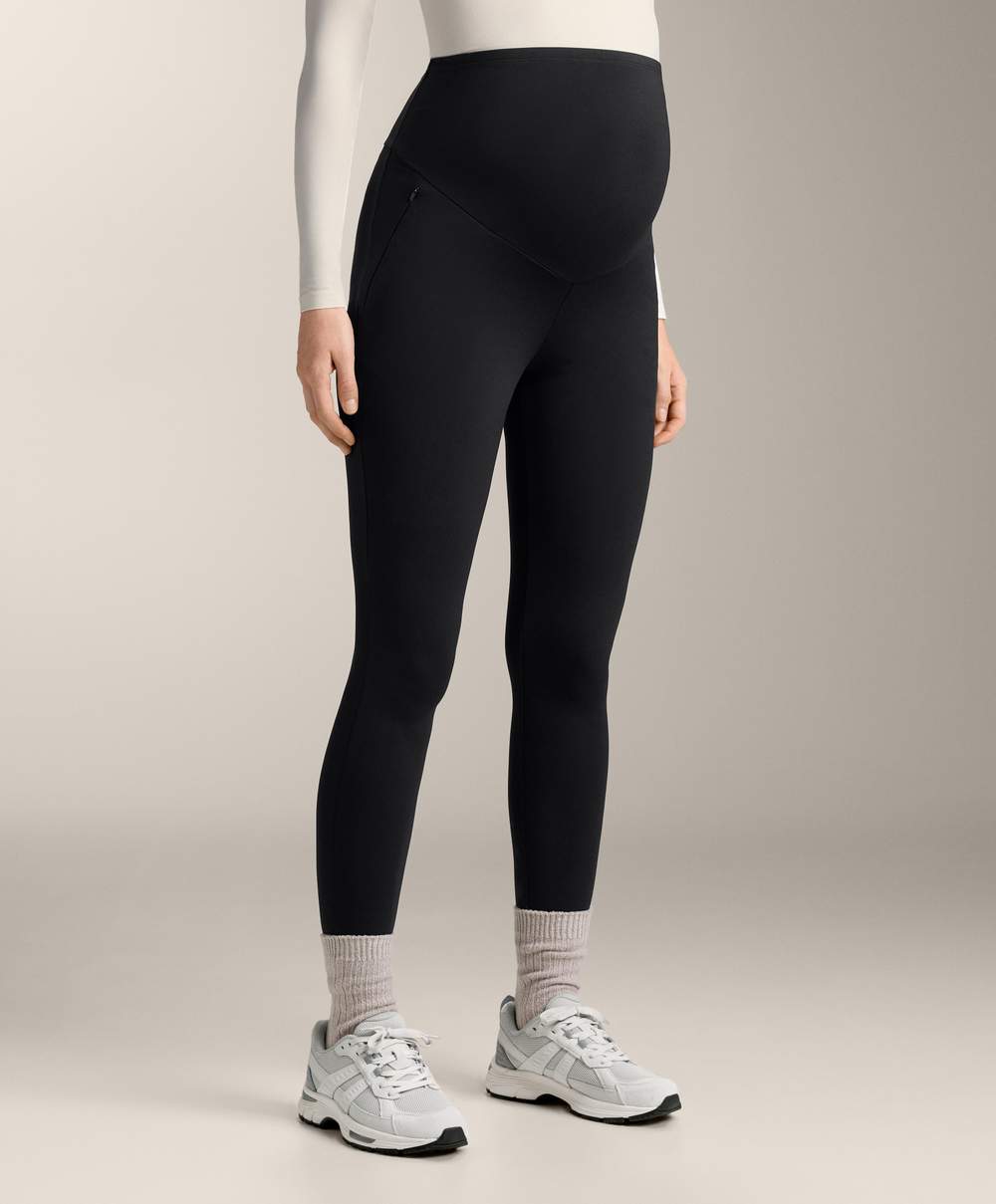 Warm 70cm ankle-length maternity leggings — صورة المنتج 10 من 13