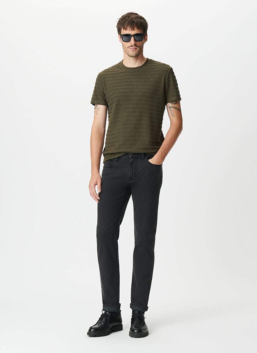 Ikks Black Men's Regular Fit Denim Trousers M229033 — Product image 5 of 6