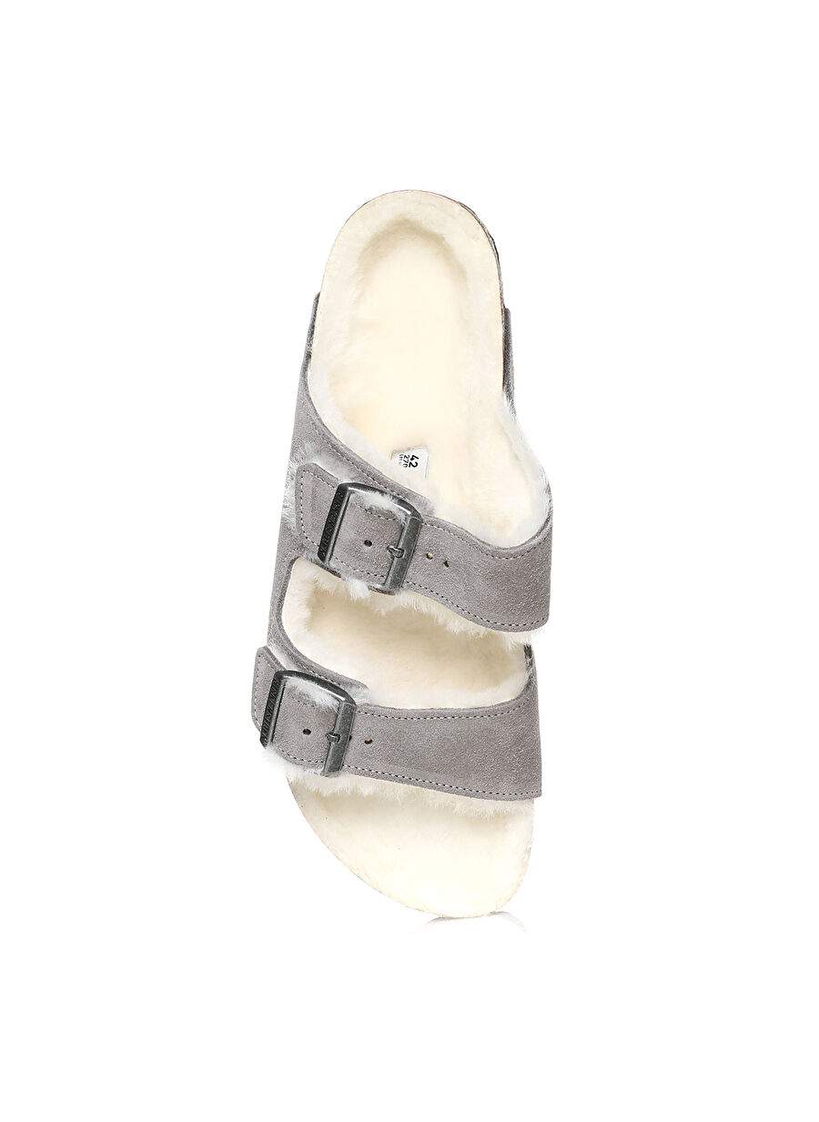 Birkenstock Gri Kadın Süet Terlik 1017403 ARIZONA — Product image 4 of 4