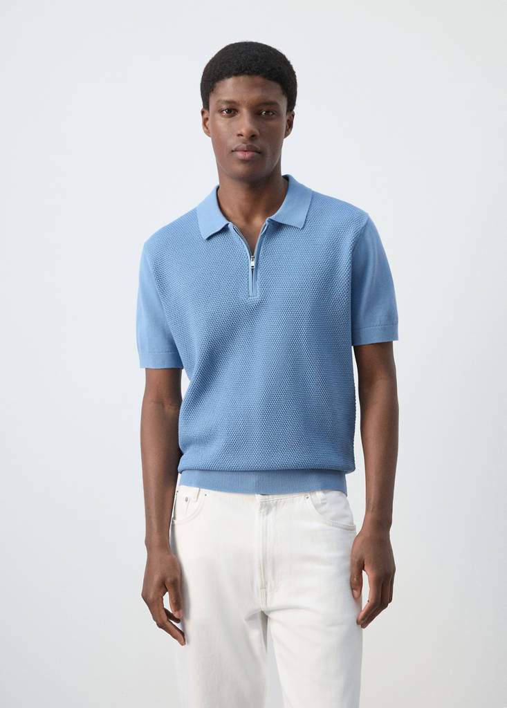100% cotton knitted polo structure — Product image 23 of 30