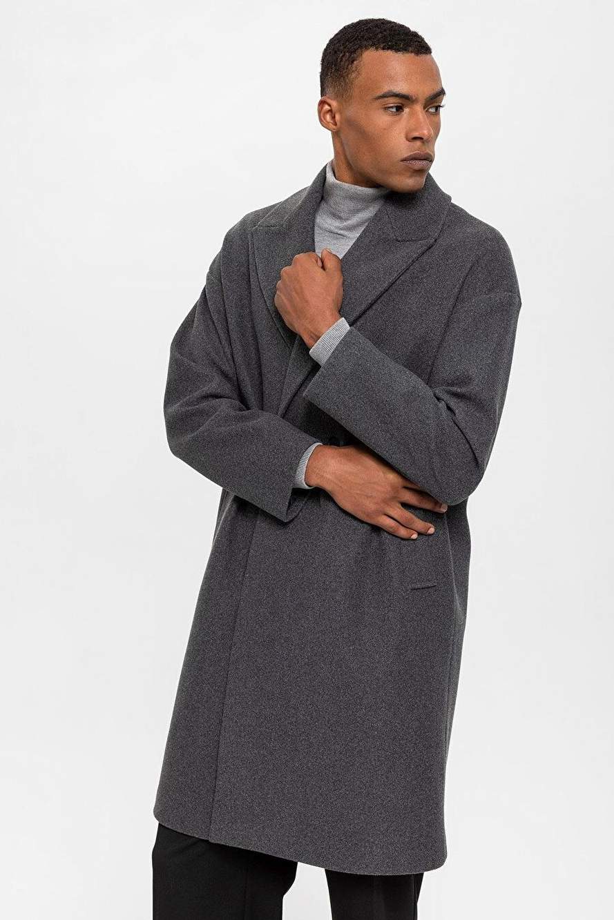Antioch Anthracite Oversize Cruiser Male Coat — Product image 3 of 8