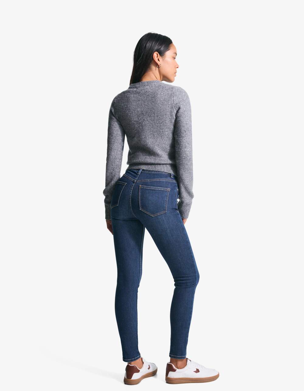 Super high-rise soft skinny jeans — صورة المنتج 3 من 5