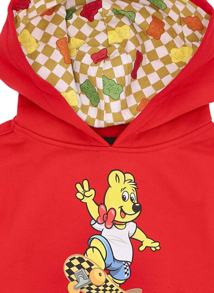 Vans Kırmızı Erkek Çocuk Kapüşonlu Uzun Kollu Sweatshirt VN00065V0PZ1 HARIBO PO — Product image 3 of 3