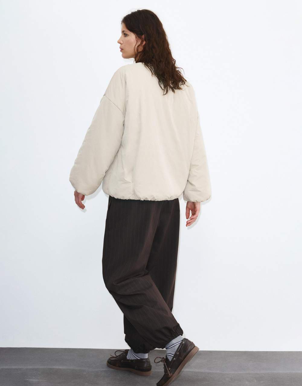 Puffer jacket with snap button — Product image 10 of 22