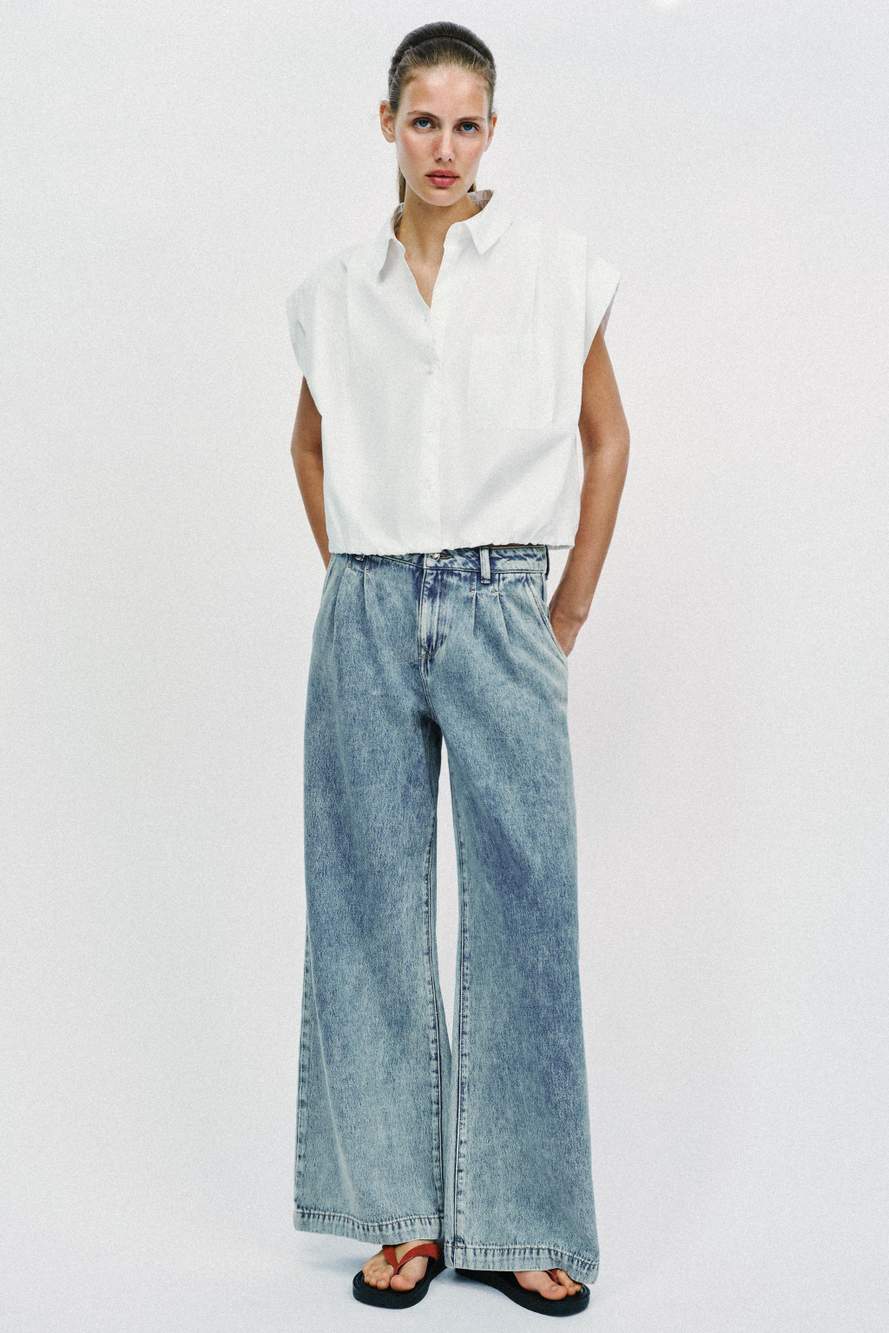 BALLOON CROPPED SHIRT — Product image 5 of 8