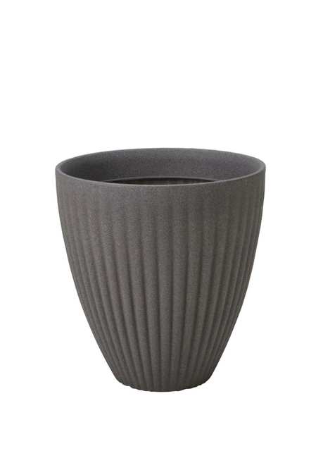 Lotus Antrasit Plastik Saksı 40 x 42 cm