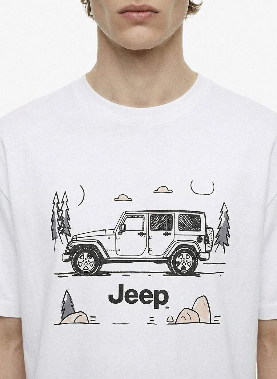 Off White Men's 100% Cotton Relaxed T-Shirt J4SM-TST7237 — Product image 5 of 7