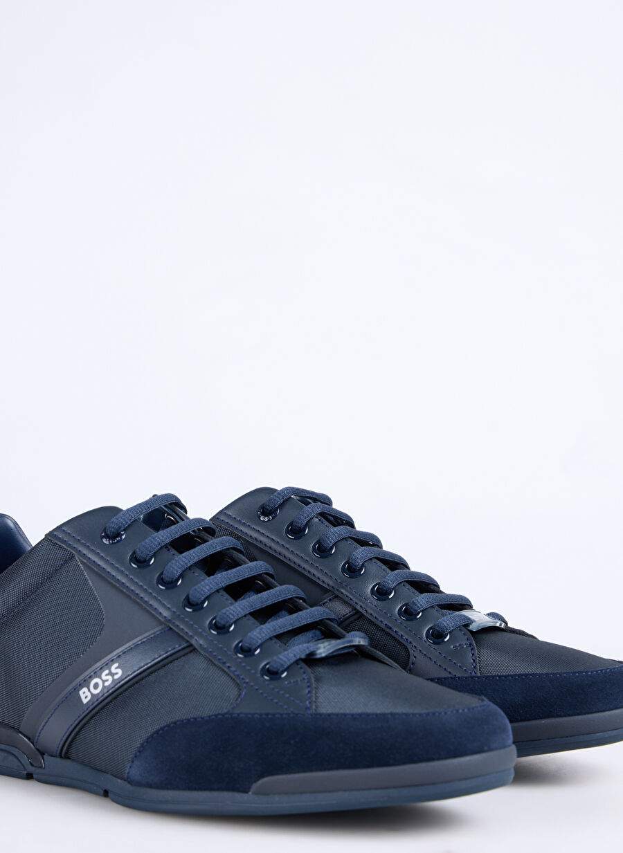 Boss Navy Blue Men's Sneaker Saturn Lowp Mx A N 10216105 01 — Product image 5 of 5