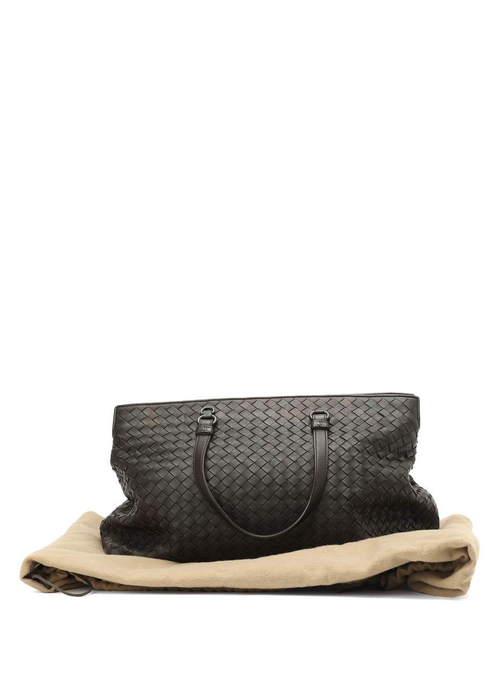 Bottega Veneta Intrecciato Two-Way Çanta — صورة المنتج 8 من 8