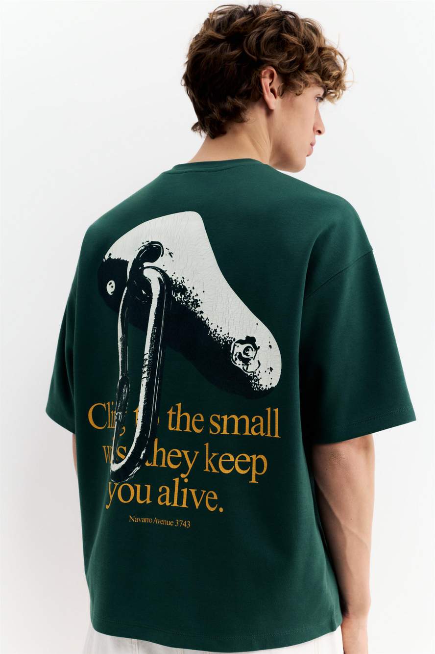 Short sleeve sweatshirt with graphic — Product image 12 of 14