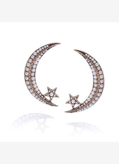 PEARL CRESCENT EARRINGS