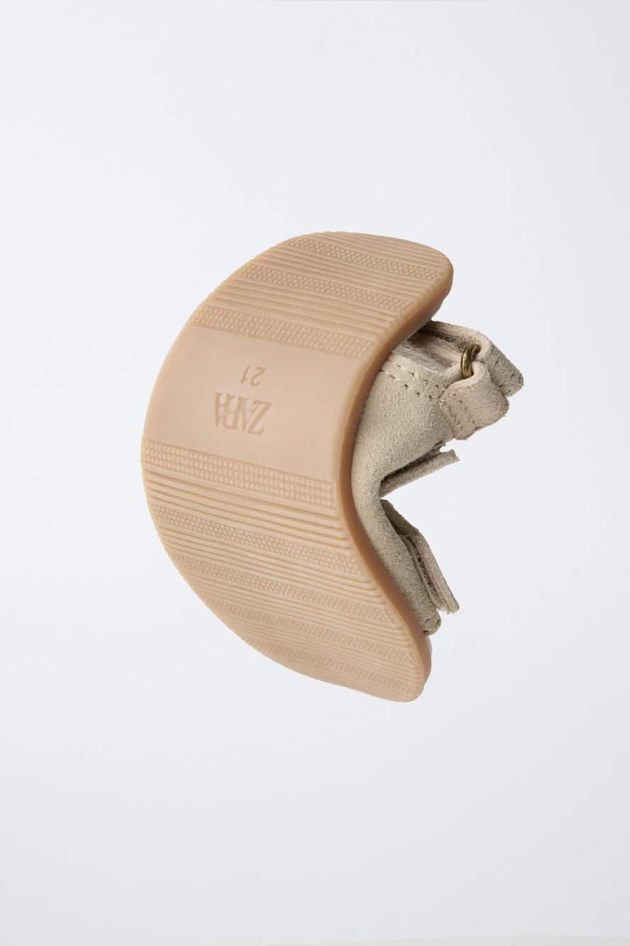 DOUBLE-STRAP LEATHER SANDALS — Product image 3 of 8