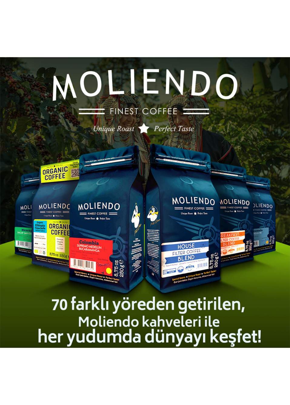 Organic Guatemala SHB Öğütülmüş Yöresel Filtre Kahve 250 gr — صورة المنتج 4 من 4