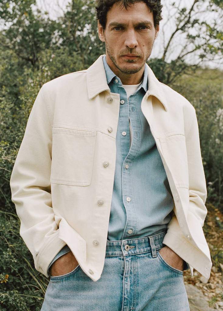 100% cotton denim jacket with pockets — Product image 6 of 13