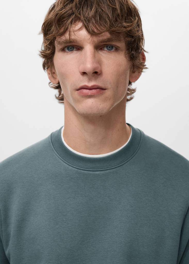 Cotton sweatshirt with soft-touch lining — Product image 30 of 30