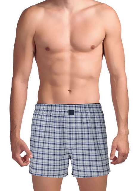 The Don Lacivert Gri Erkek Desenli Boxer Tdnpop124