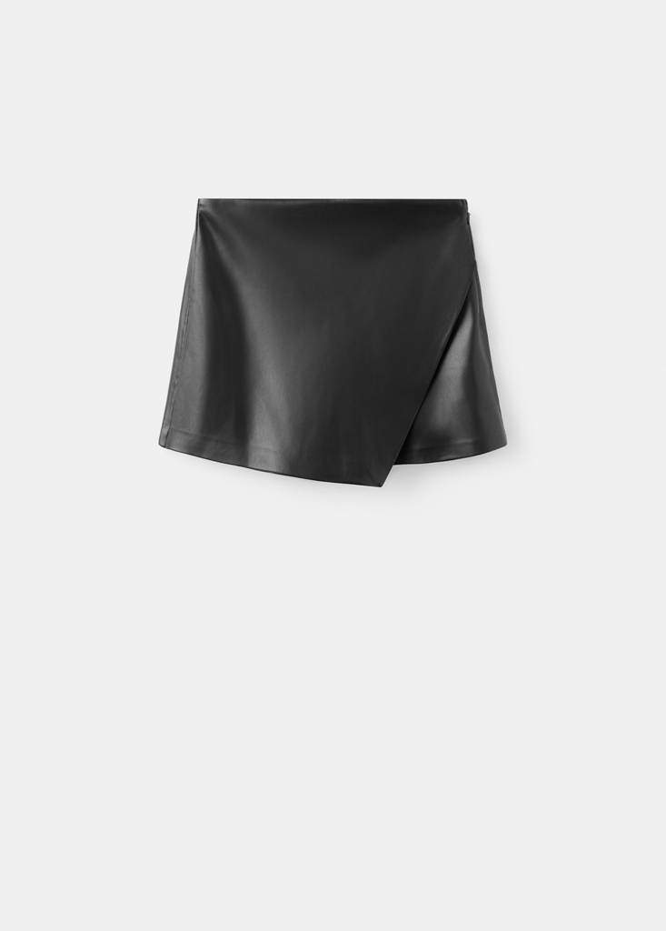 Faux-leather culottes — Product image 1 of 15