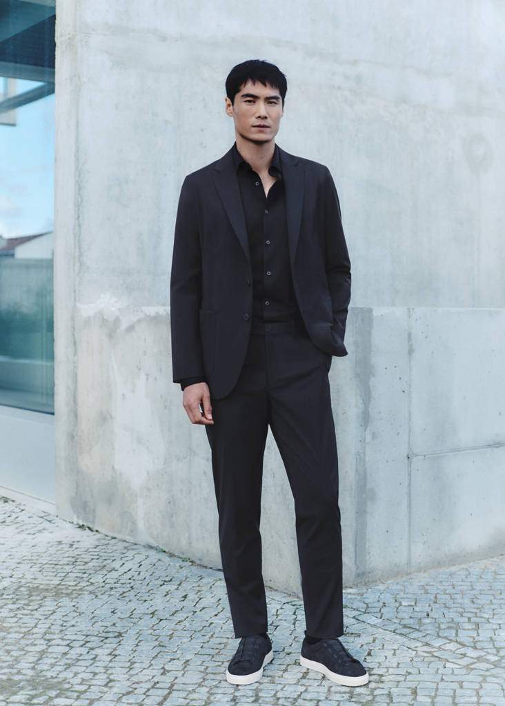 Slim fit water-repellent trousers — Product image 8 of 30