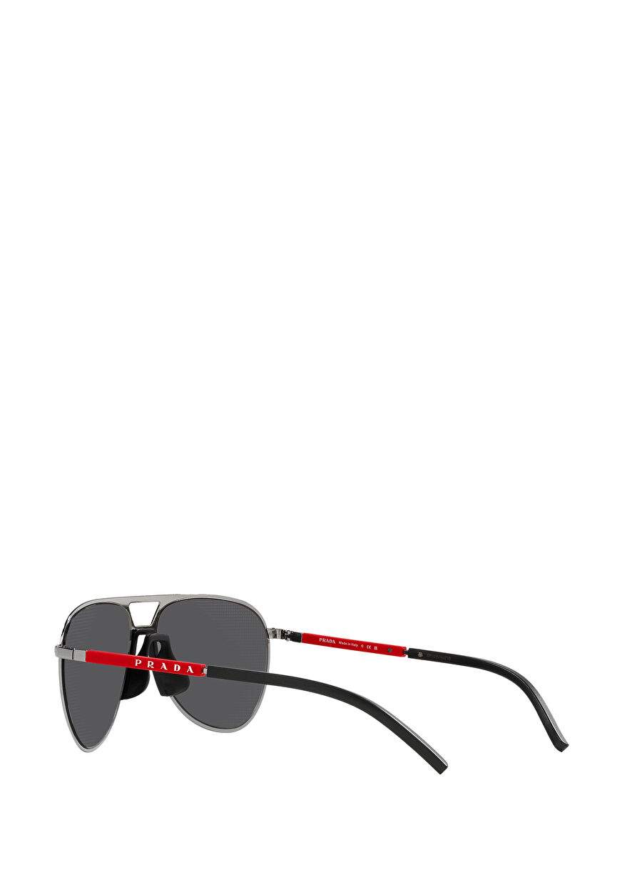 Prada Linea Rossa PS 51XS Damla Metal Erkek Güneş Gözlüğü — صورة المنتج 5 من 11