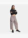 Women's UA Unstoppable Fleece Grid Crop Sweatshirt Six 1386492-015 — Product image 13 of 15