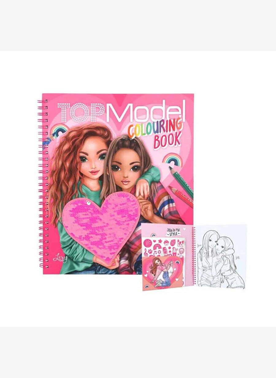 Topmodel Heartline stamped cover coloring book 412977 — Product image 1 of 4