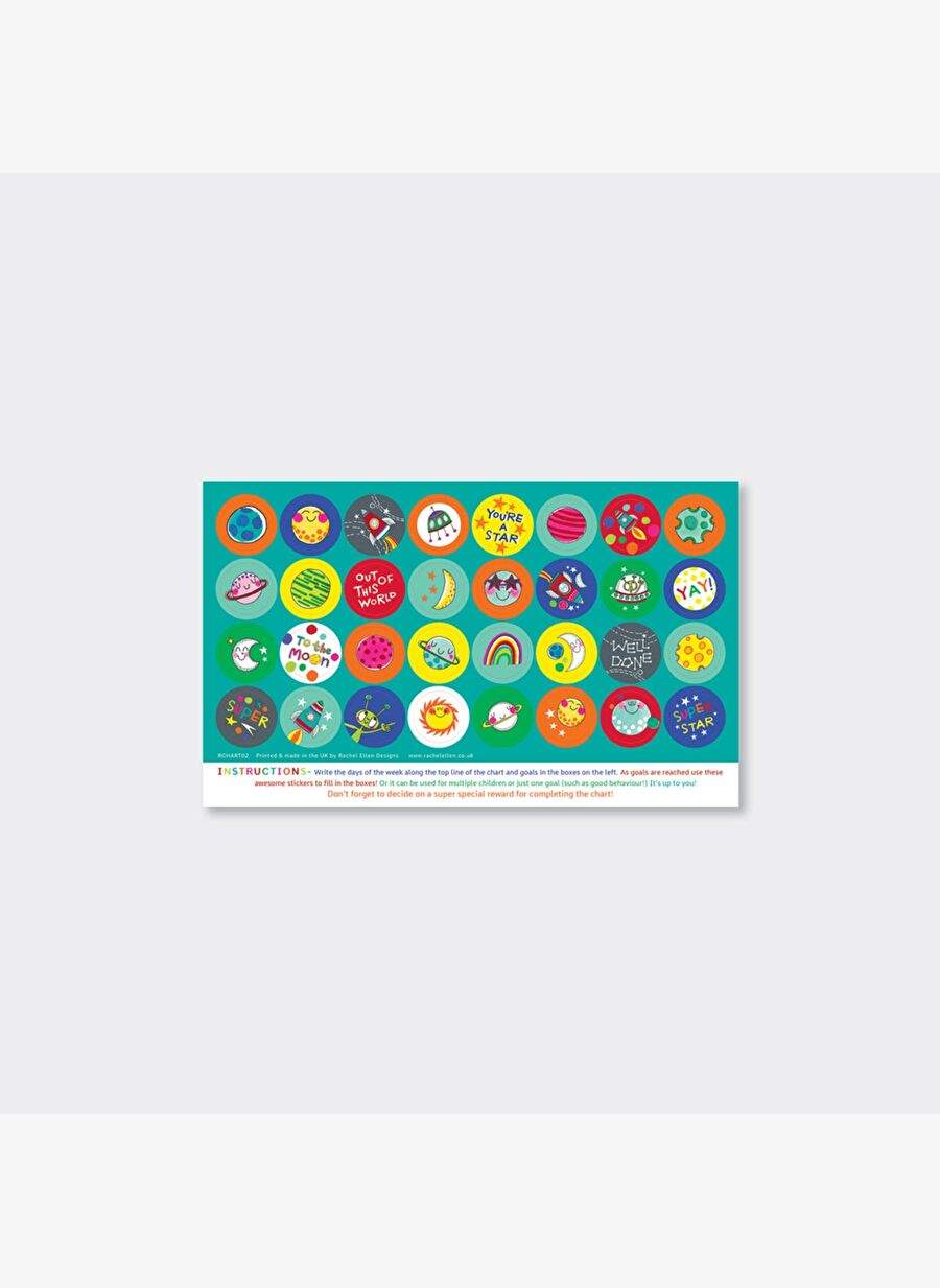 Rachel Ellen - To The Moon Award & Achievement Chart — صورة المنتج 6 من 7