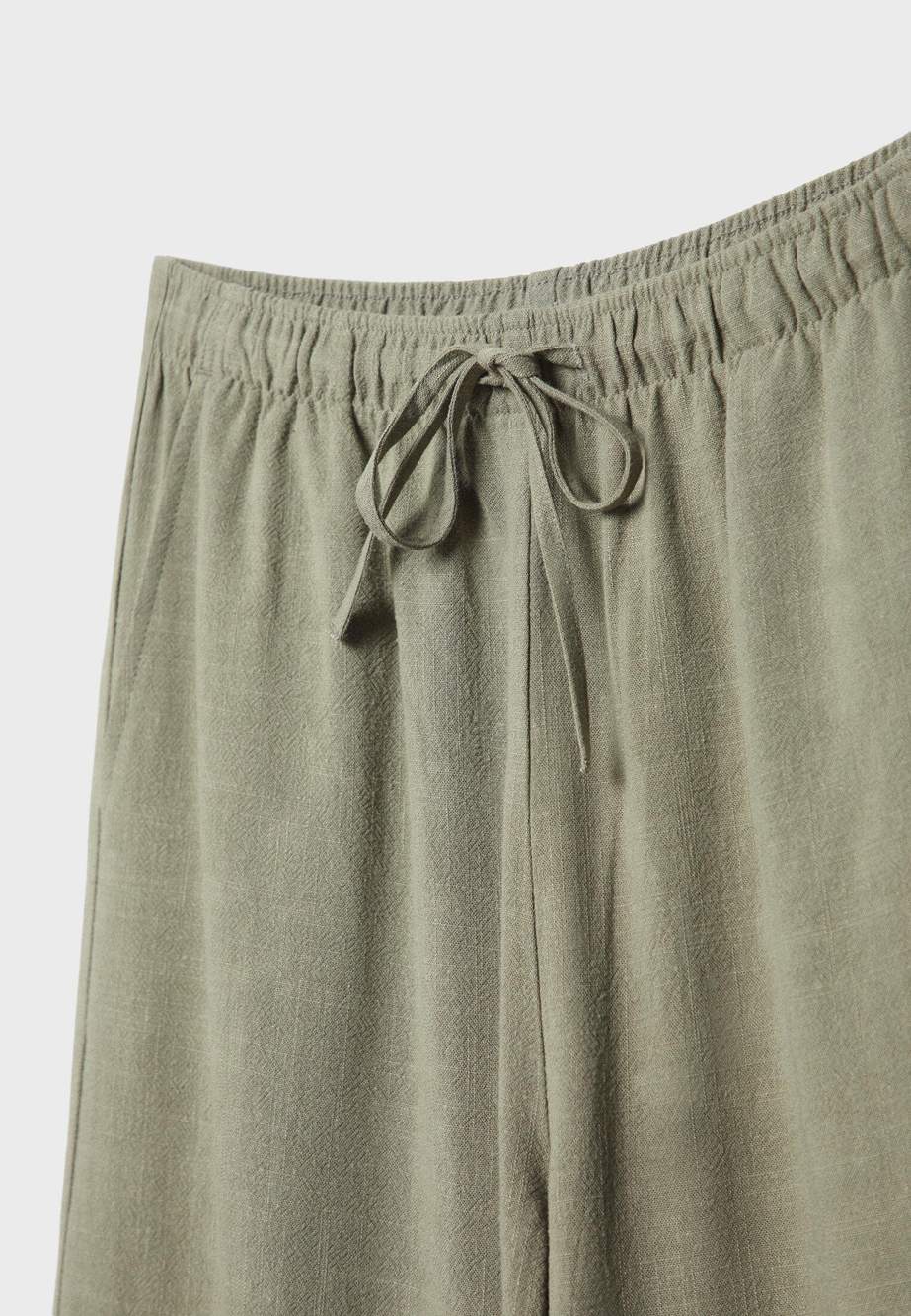 Flowing linen-effect trousers — Product image 38 of 51