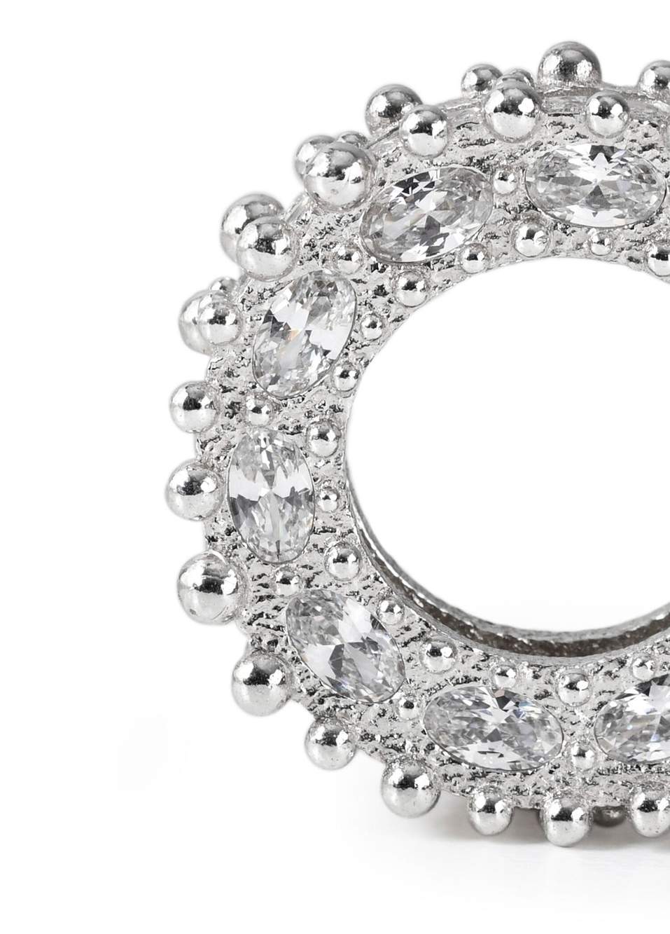 Royal Ear Cuff Classic silver Plated Women's Earrings — صورة المنتج 3 من 4