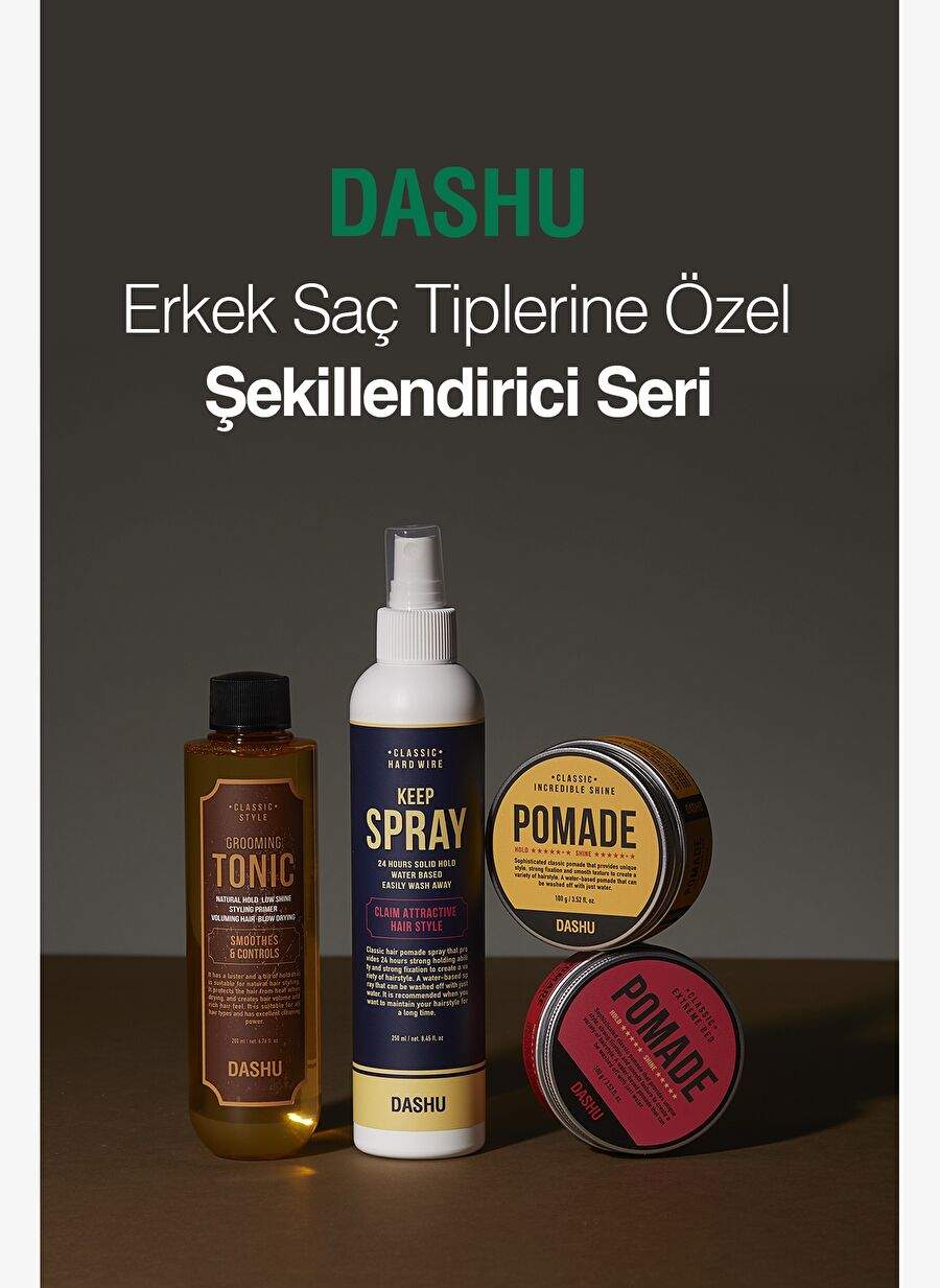 Hair Care Tonic That Gives Anti-Destruction Volume - Fon Water DASHU Classic Style Grooming Tonic Pump — Product image 8 of 8