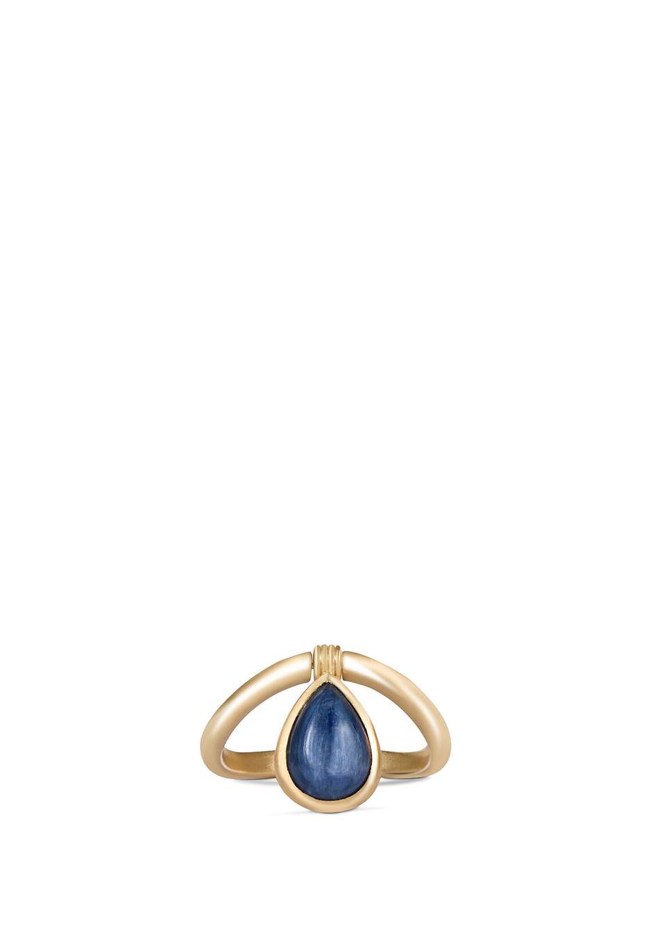 Tear Drop Women's Gold Ring — صورة المنتج 1 من 1