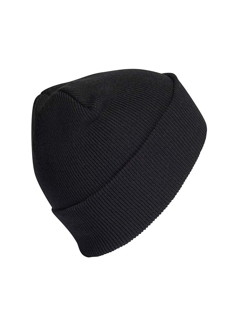 Adidas Ib2651 شعار Beanie الكف الأسود للجنسين القبعات — صورة المنتج 4 من 4