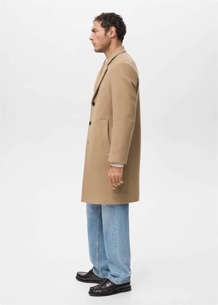 Manteco wool coat with lapels — Product image 8 of 11