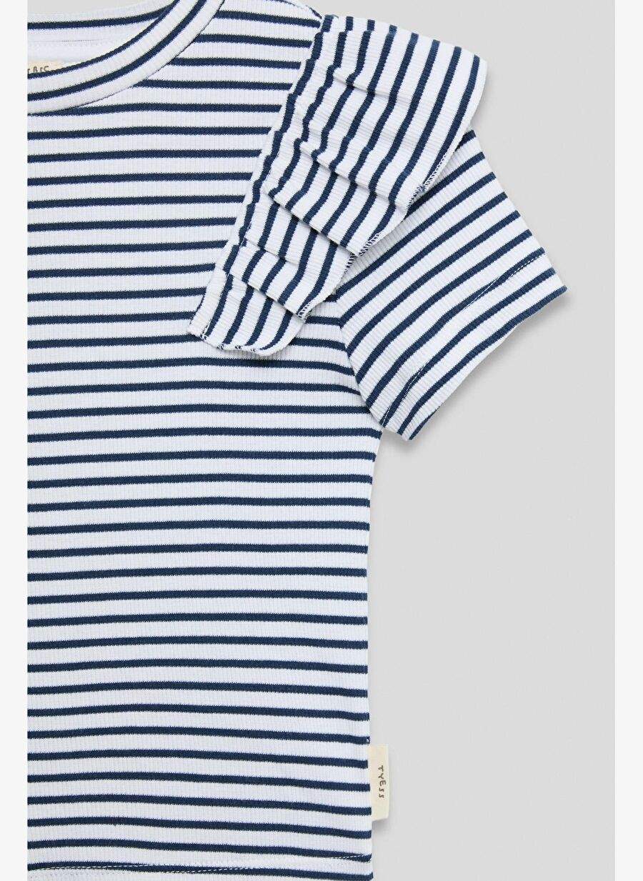 BG Store Girl Striped Tshirt — صورة المنتج 6 من 7