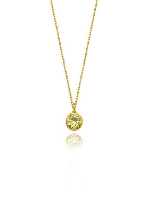 Sar Cosmic Chained Burc Necklace October