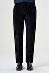 Bisse Erkek Kadife Spor Pantolon Sıyah PNS22K22234_D99 — صورة المنتج 6 من 25