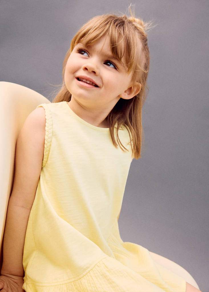 Dress with plaited details — Product image 4 of 8